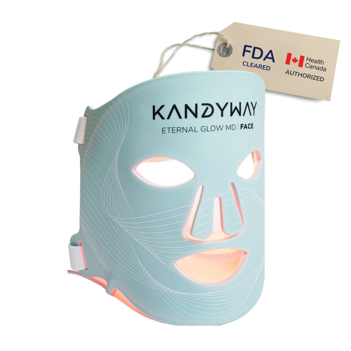 Kandyway Eternal Glow MD - Red Light Therapy Mask - Kandyway