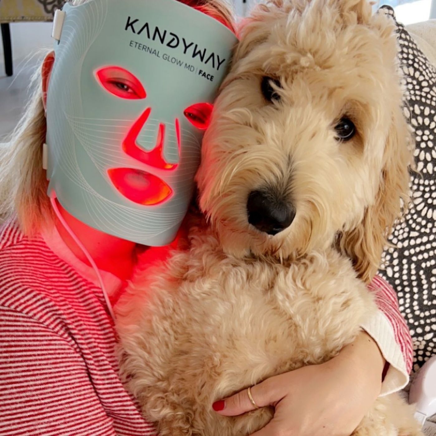 Kandyway Eternal Glow MD with Dog and Red Light Therapy