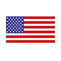 American flag on a white background