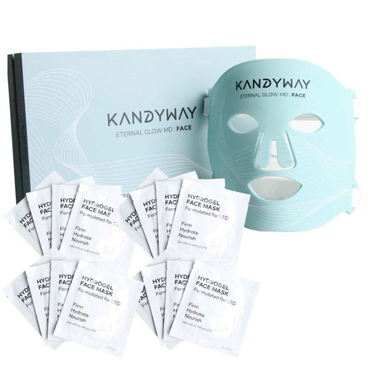 The Rejuvenate & Hydrate Red Light Therapy Pro Bundle - Kandyway