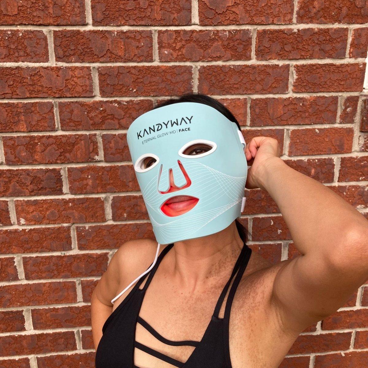 Kandyway Eternal Glow - Red Light Therapy Mask - Kandyway