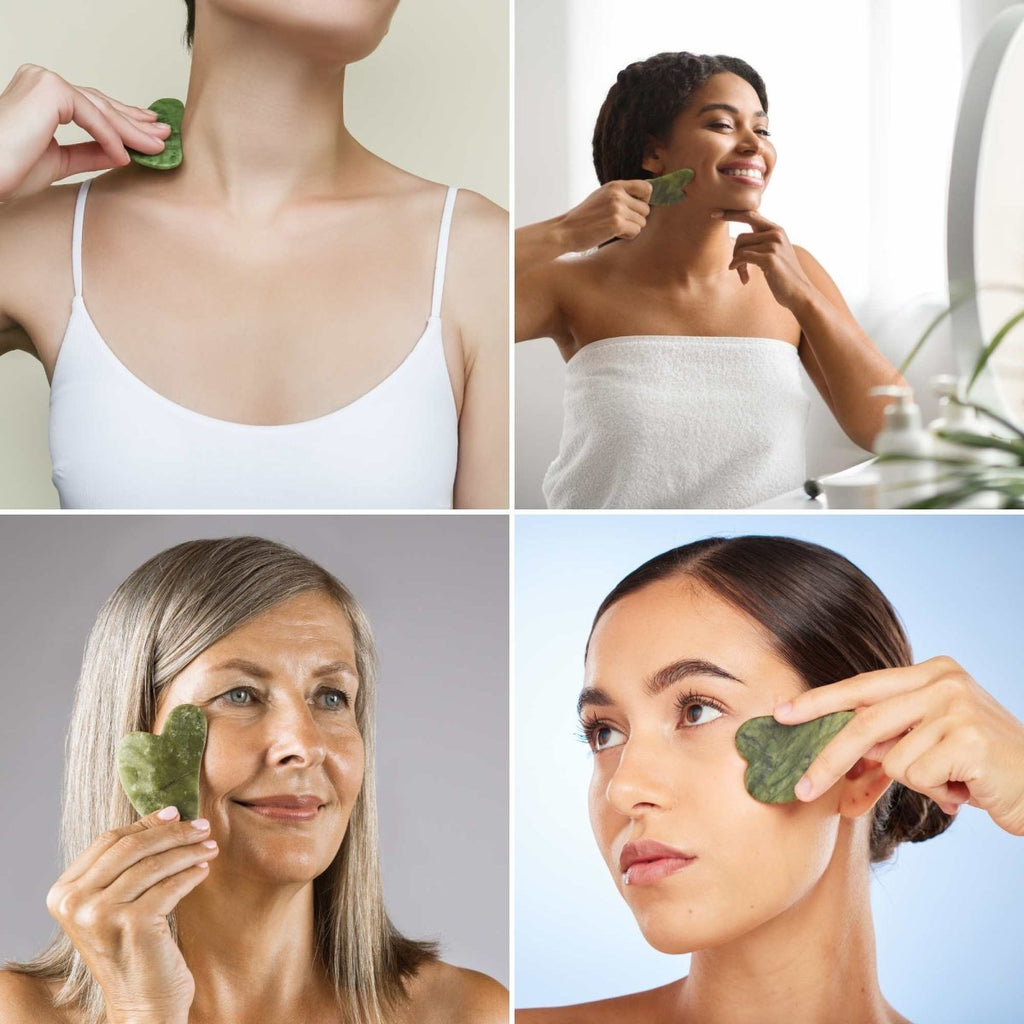 Kandyway Harmony Pure Jade Gua Sha Facial Tool - Kandyway